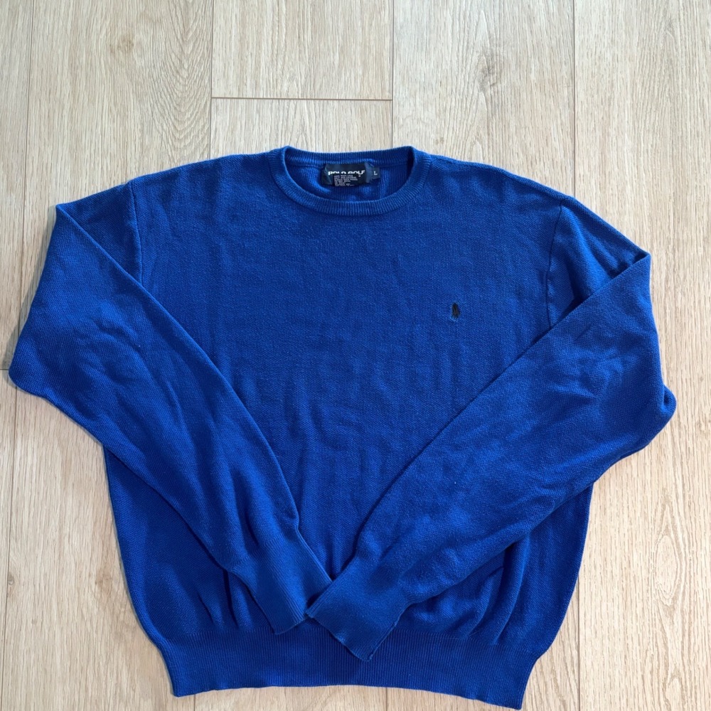 Vintage Polo Golf Thermal With Polo Embroidery On Chest Size Large